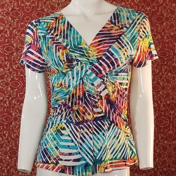 Criss Cross front blouse M - Picture 1 of 6